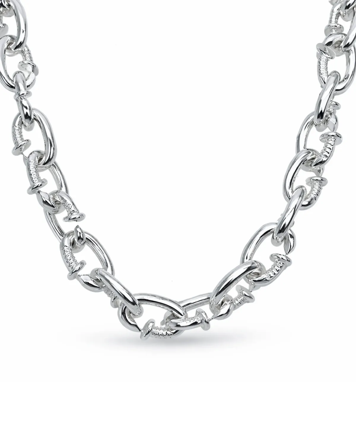 Open Link Chain Necklace