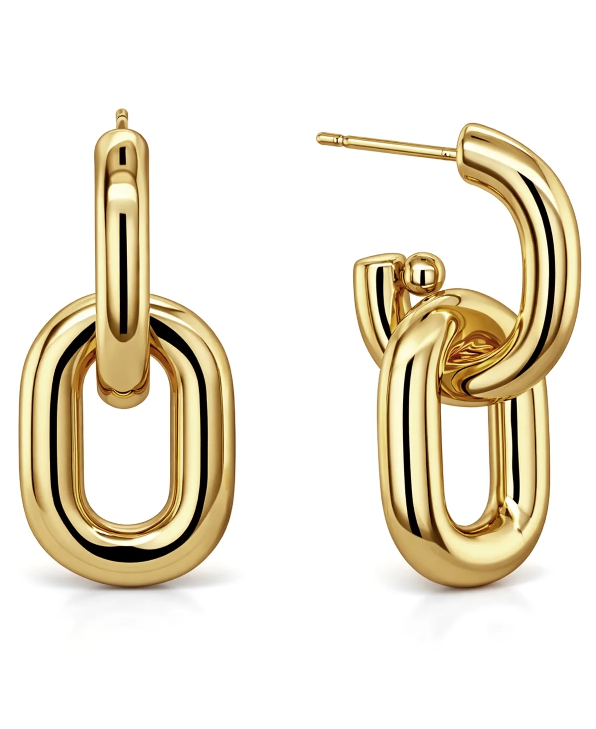 Link Drop Post Earring by And Now This
