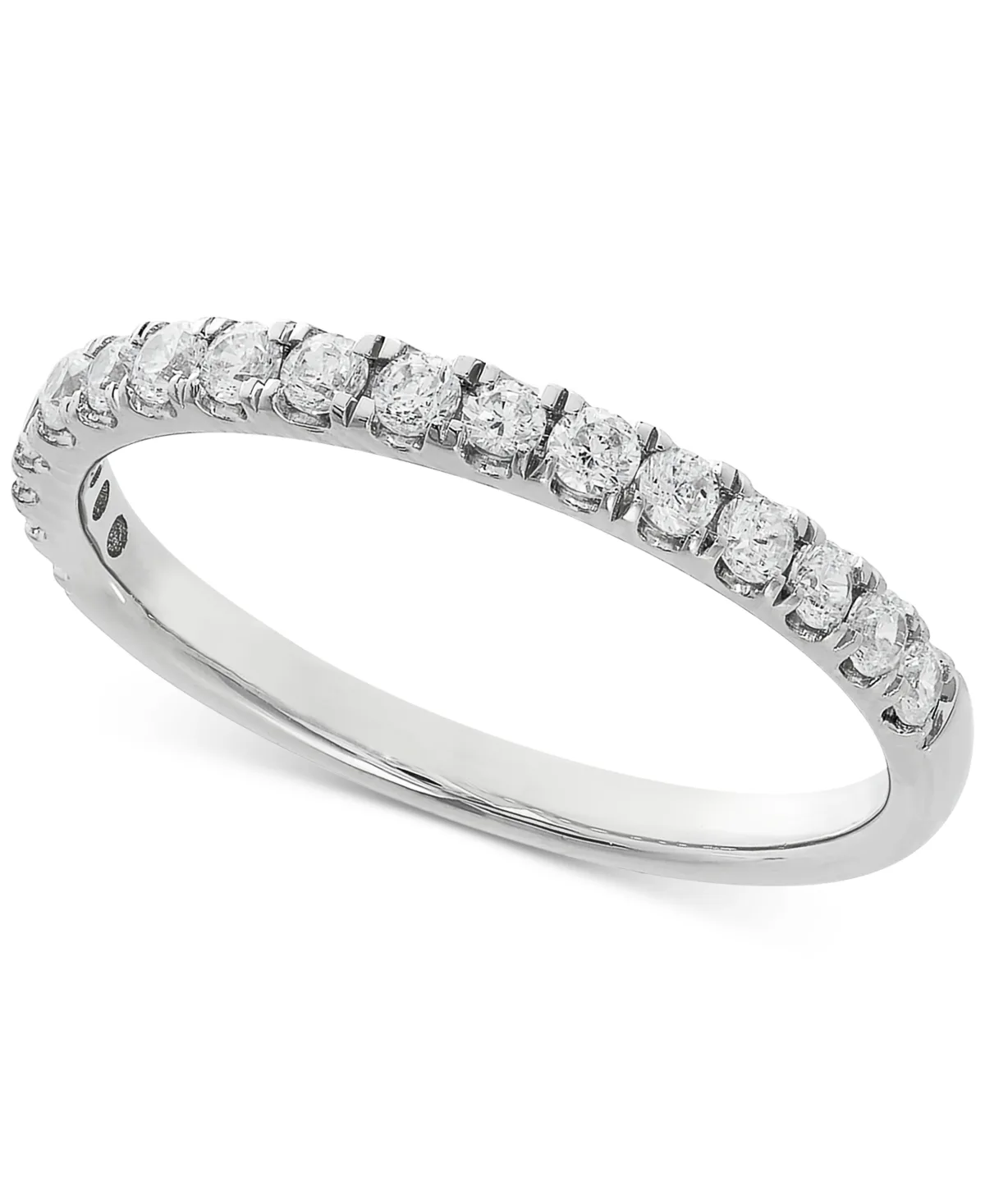 Grown with Love Igi Certified Lab Grown Diamond Band (3/8 ct. t.w.) in 14k White or Yellow Gold by Macy's