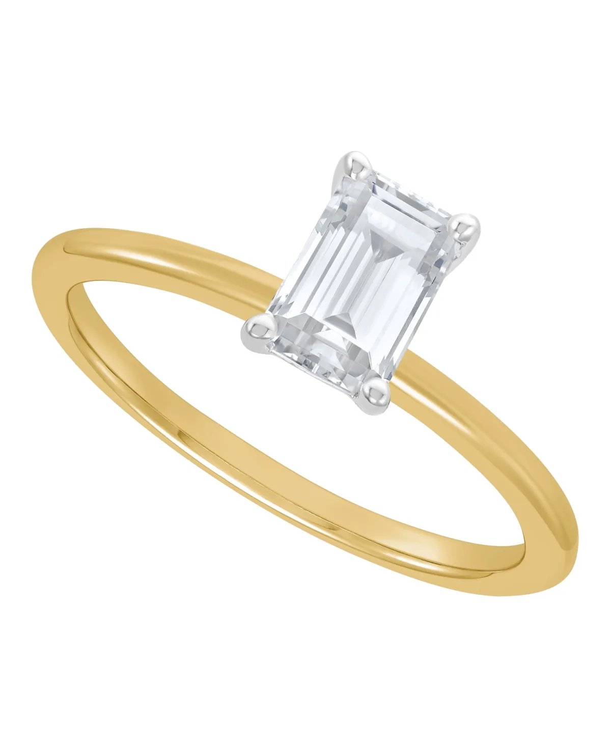 Grown with Love Igi Certified Lab Grown Diamond Solitaire Engagement Ring (1 ct. t.w.) in 14k White Gold by Macy's