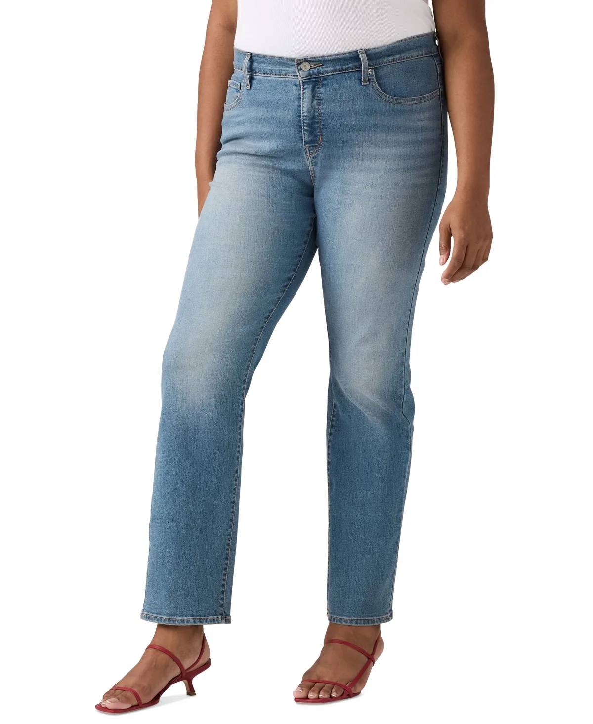314 Mid-Rise Shaping Straight-Leg Jeans