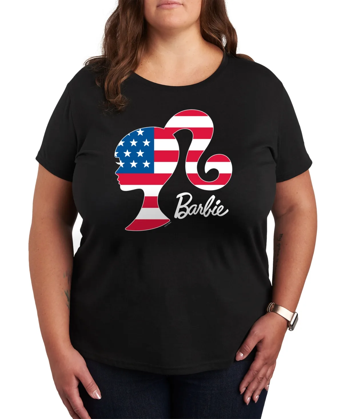 Barbie Usa Graphic T-Shirt by Hybrid Apparel