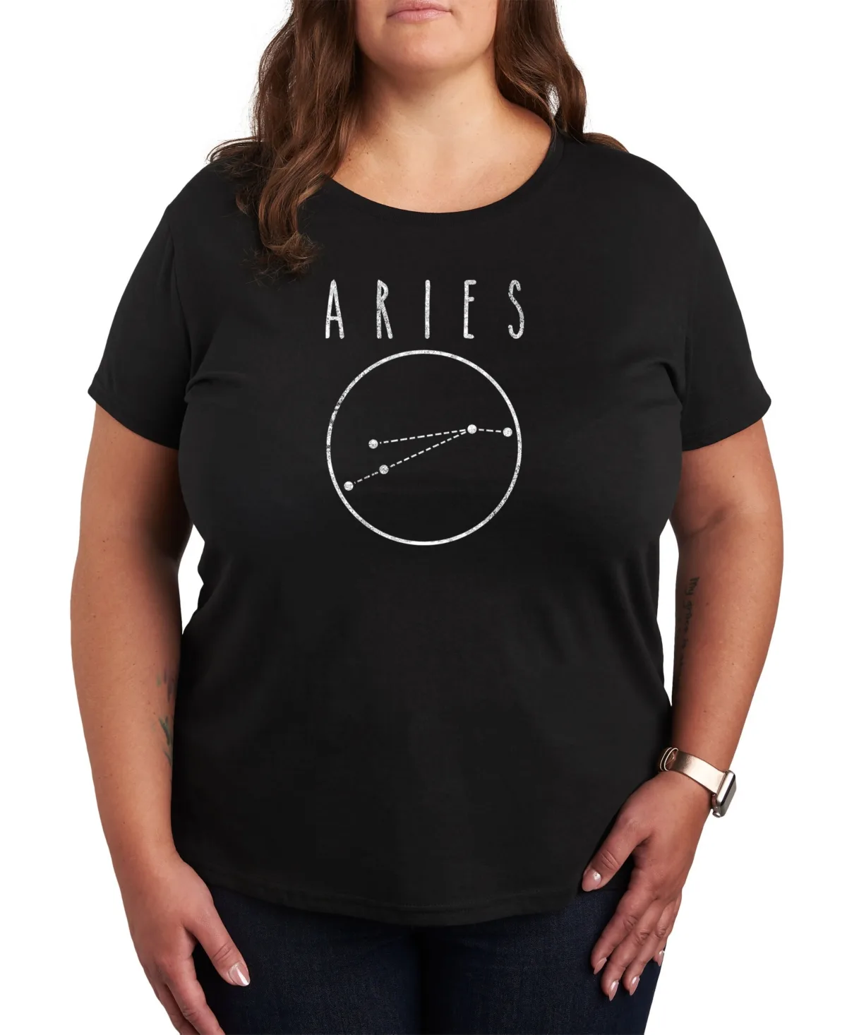 Astrology Aries Graphic T-Shirt by Hybrid Apparel