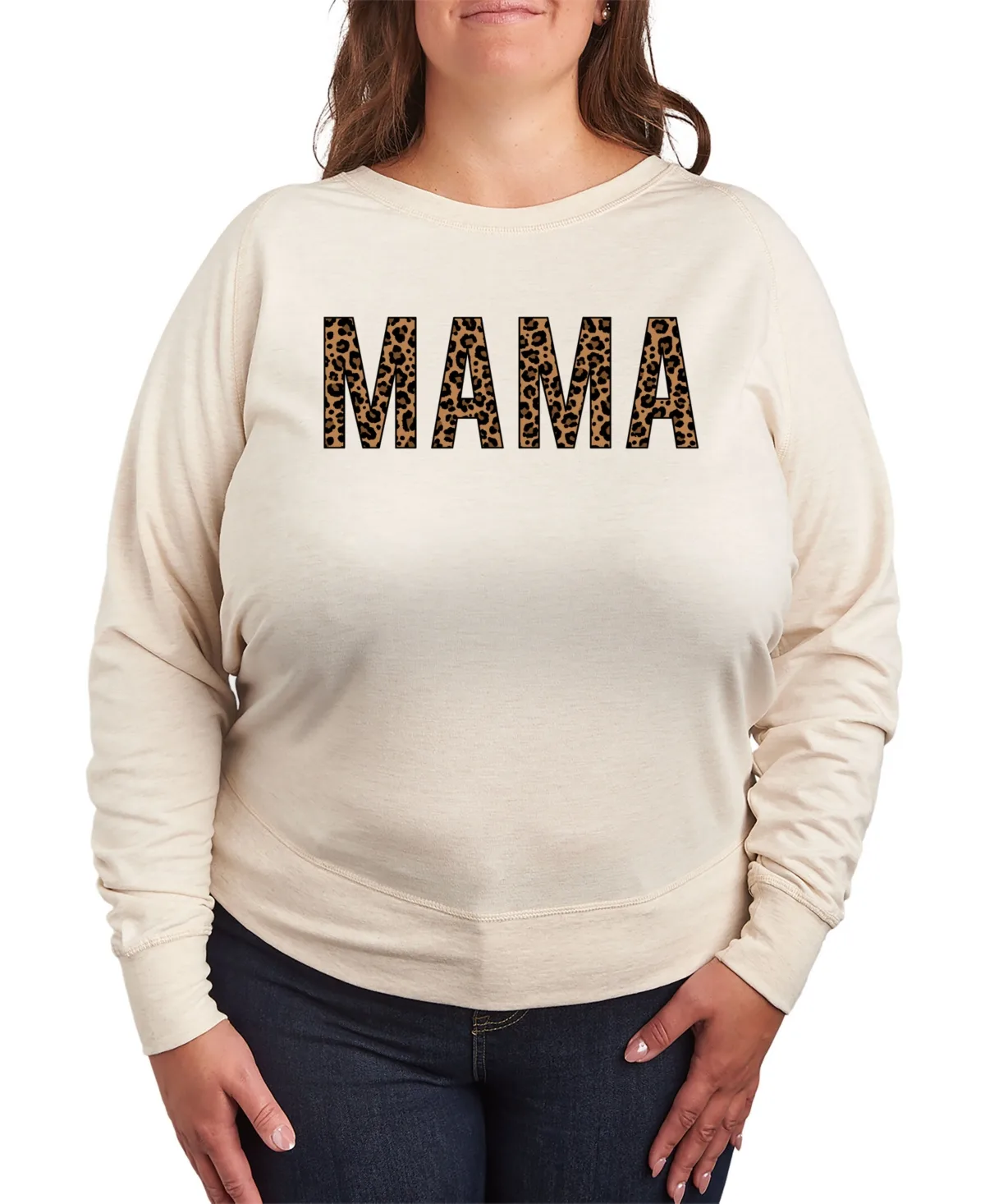 Mama Cheetah Graphic Pullover by Hybrid Apparel