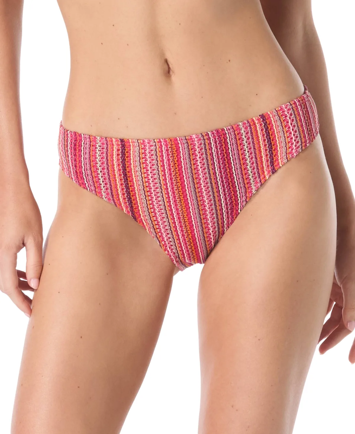 Crochet Pull-On Swim Bottom by Vince Camuto