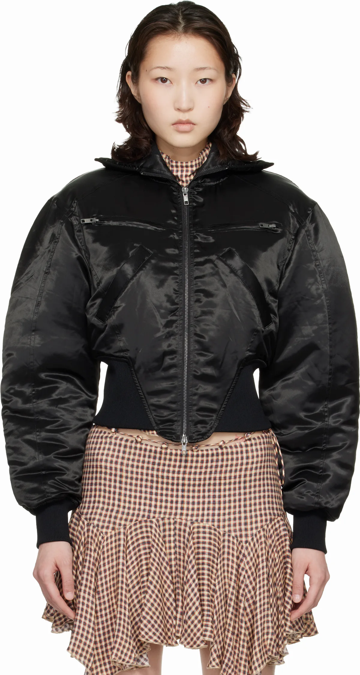 Black M-Claw Bomber Jacket