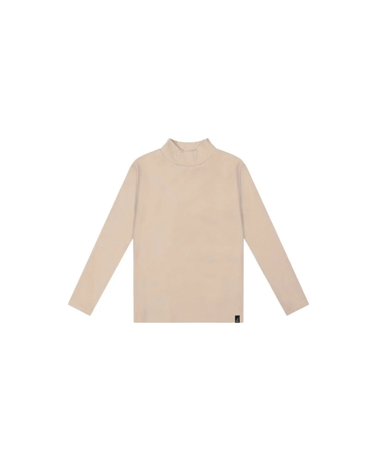 Brushed Rib Mock Neck Top by Deux Par Deux