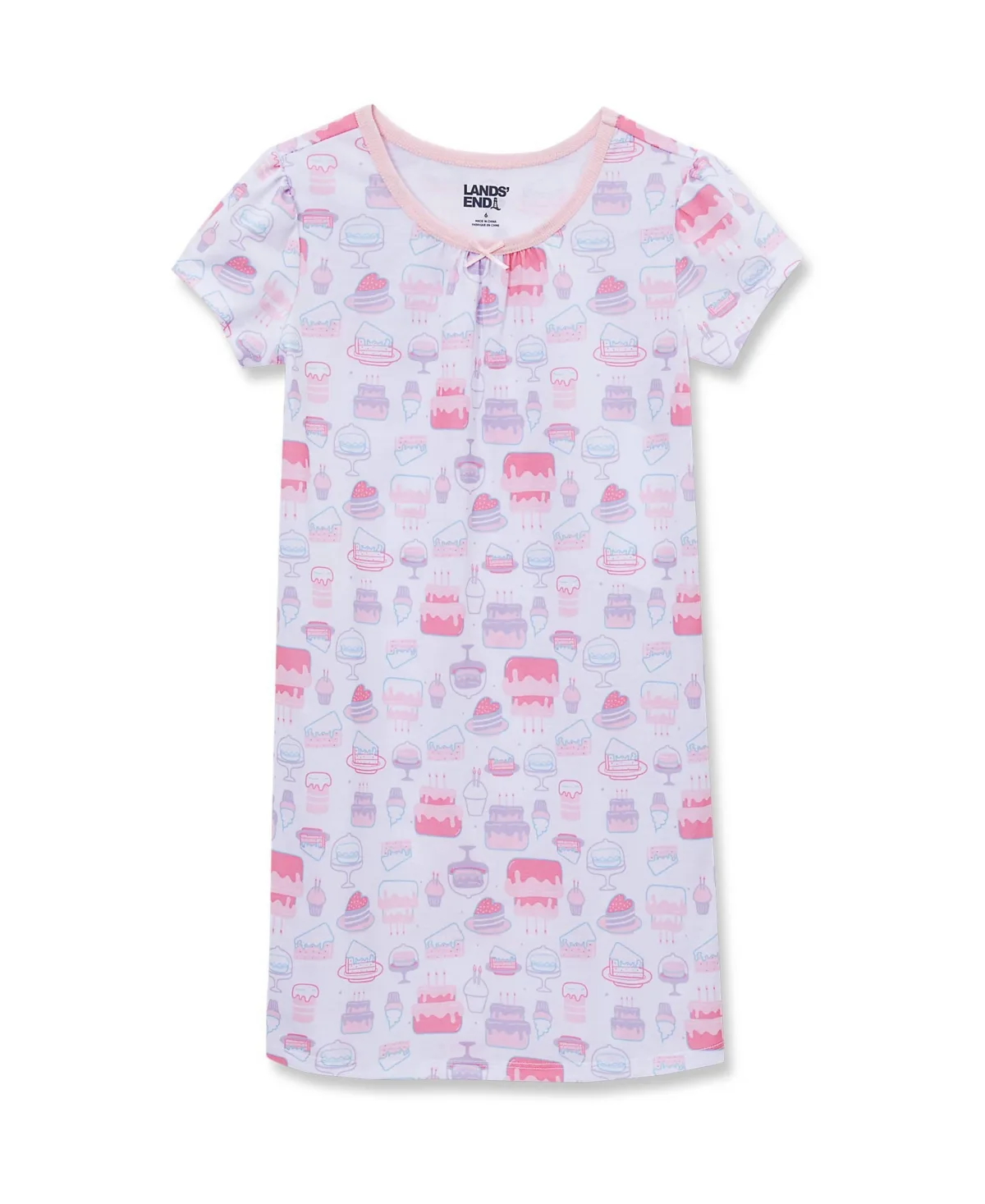 Short Sleeve Nightgown by Lands' End