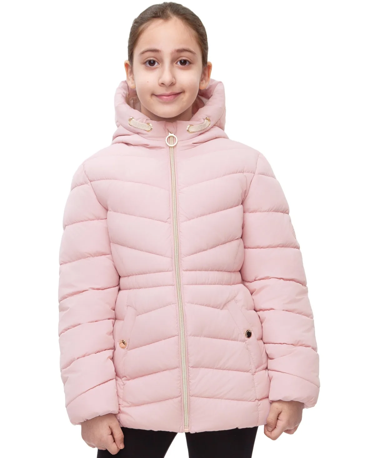 Shower Resistant Puffer Jacket Coat by Rokka&rolla