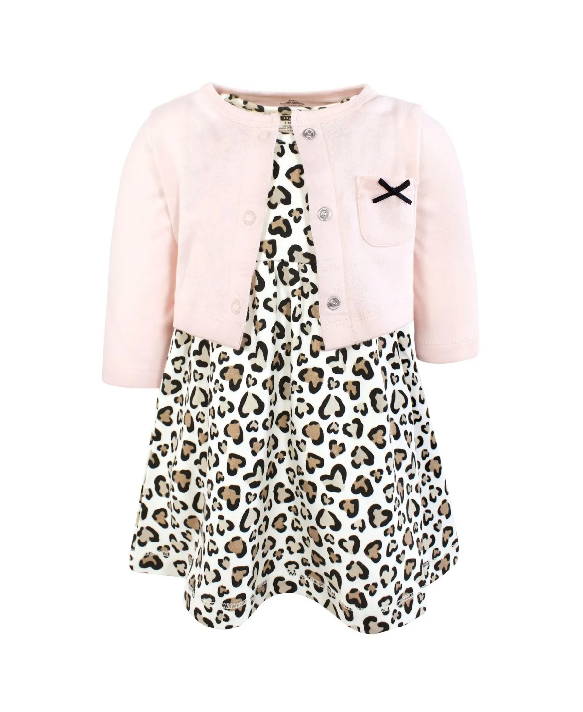 Hudson Cotton Dress and Cardigan Set by Hudson Baby