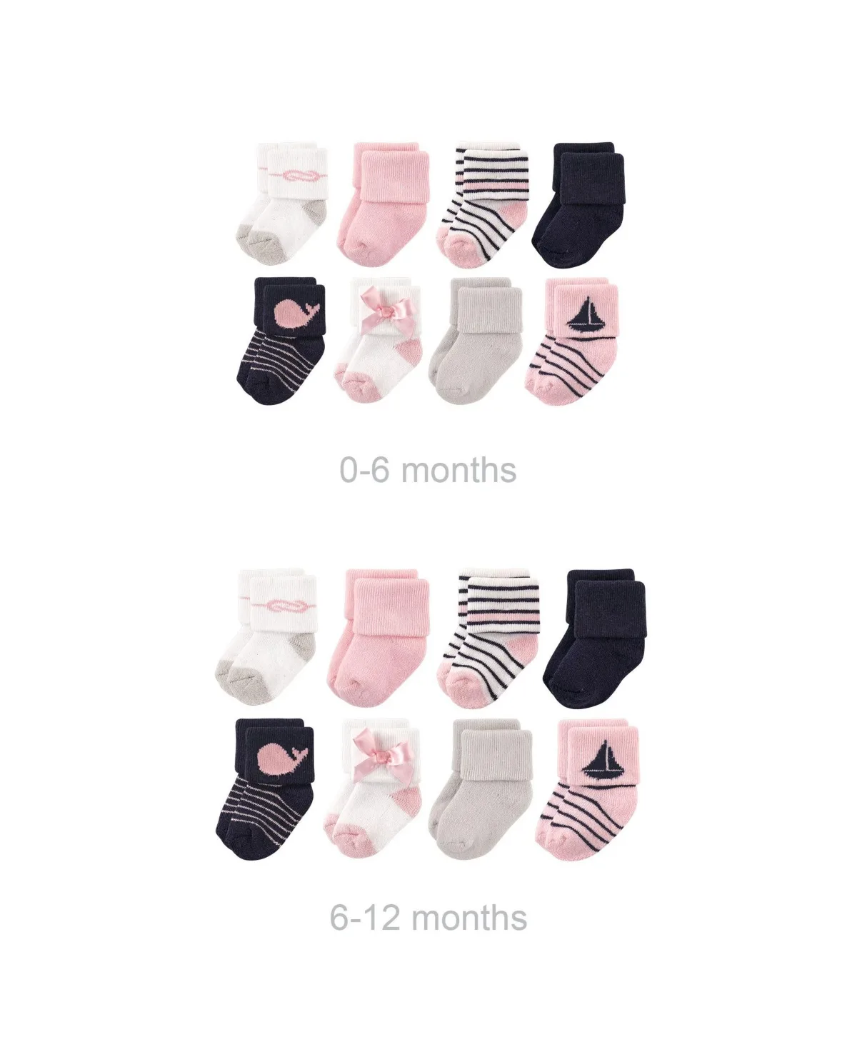 Newborn Terry Socks by Luvable Friends