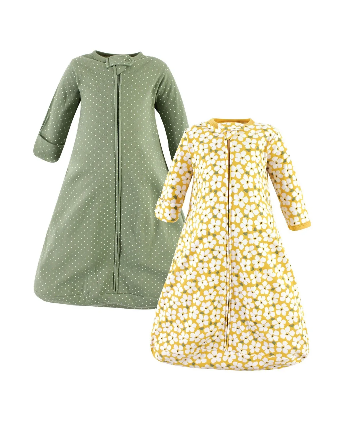 Hudson Cotton Long-Sleeve Wearable Sleeping Bag by Hudson Baby