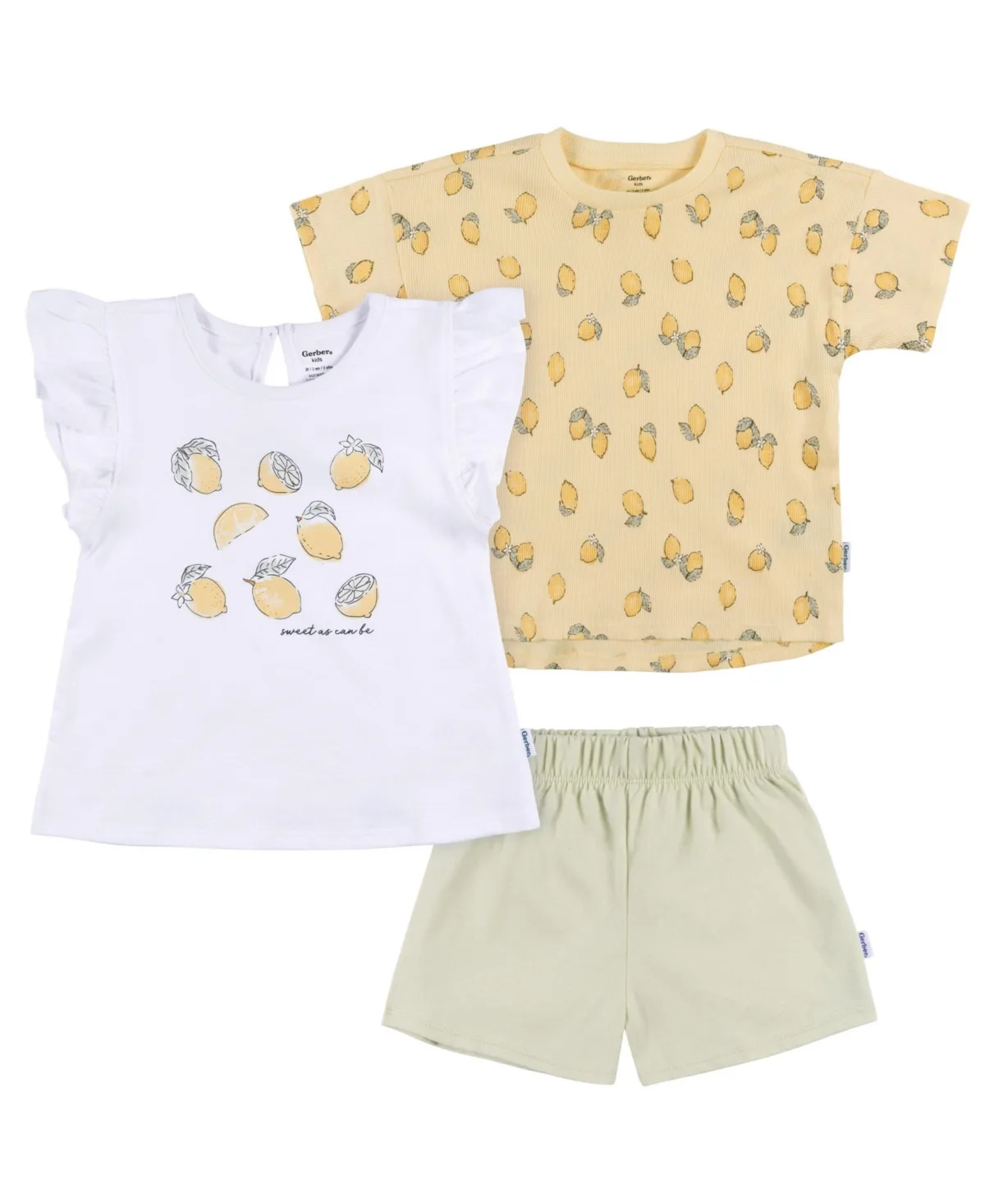 Coordinating Shirts and Short Set by Gerber