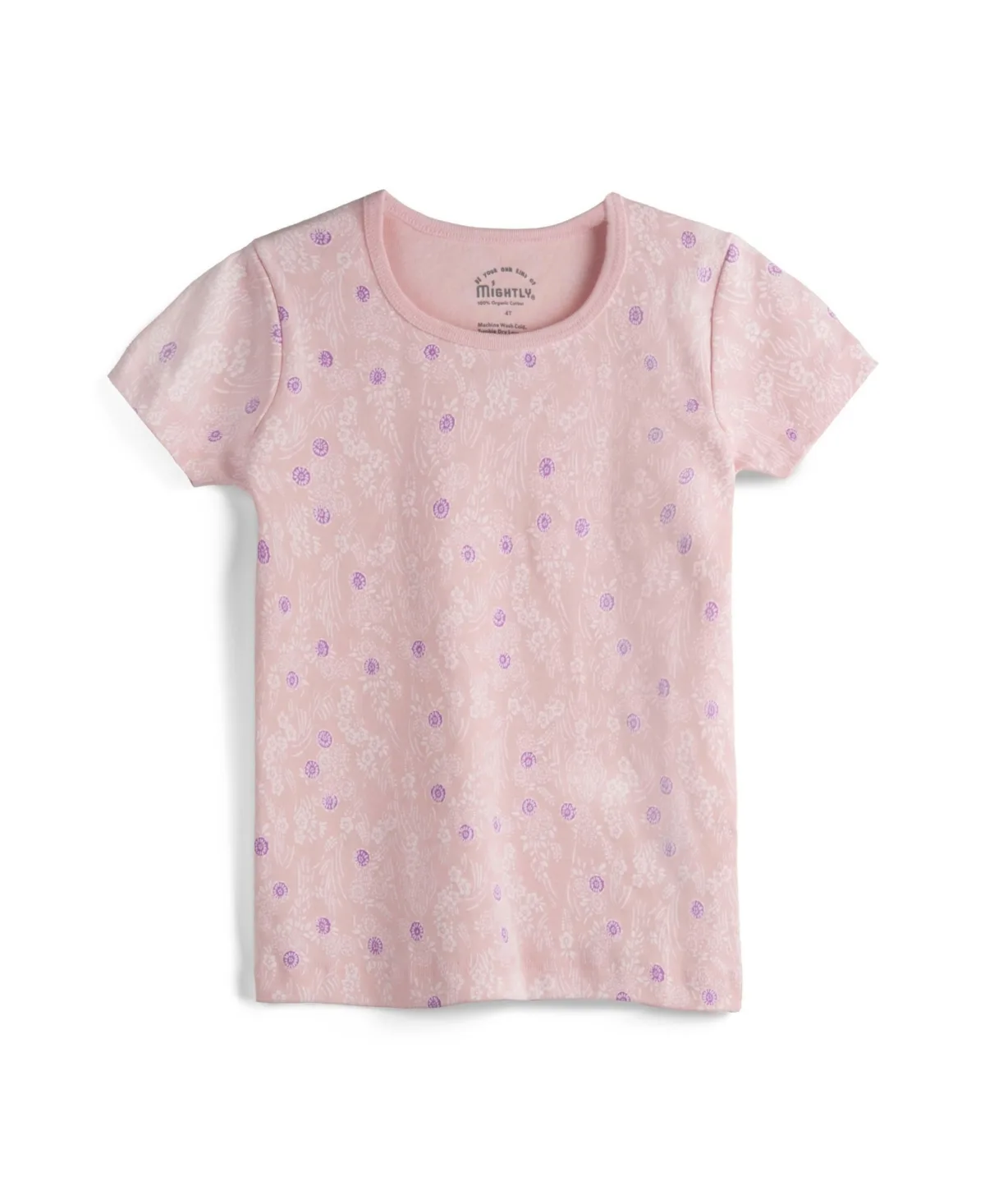 Fair Trade Organic Cotton Ribbed Scoop Neck Tee by Mightly