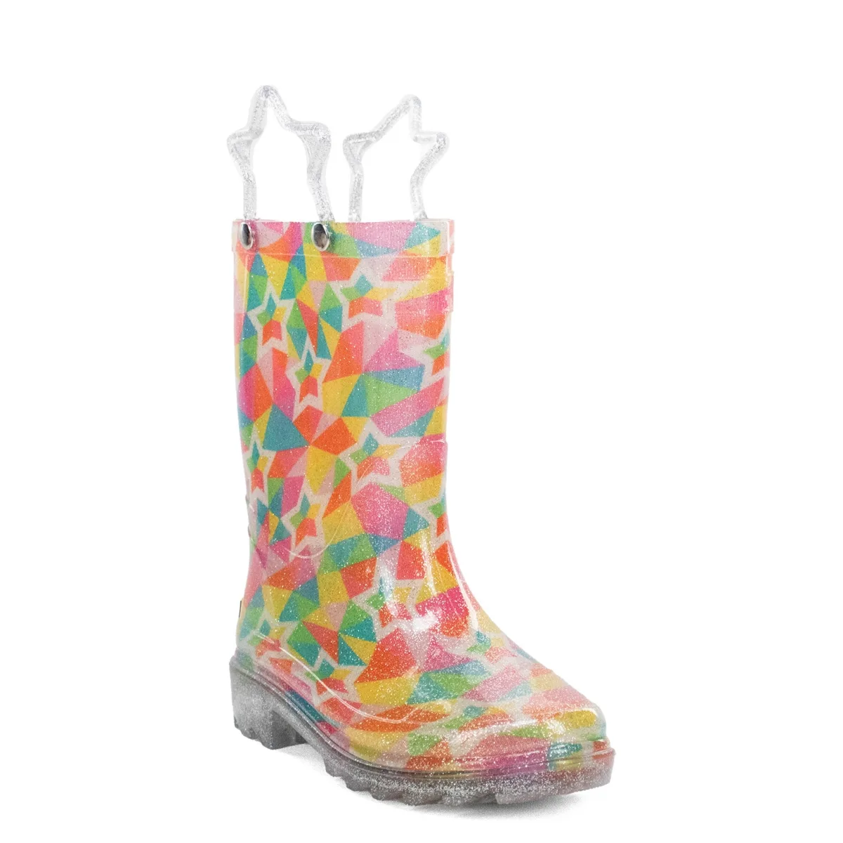 Star Kaleidoscope Lighted Rain Boot by Western Chief