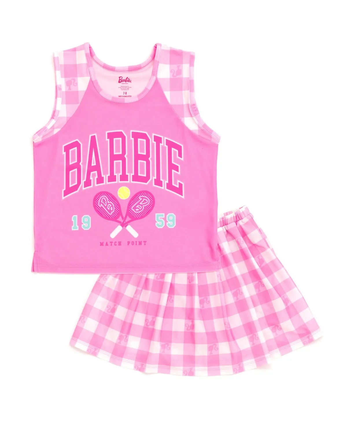Tank Top and Pleated Skort Outfit Set by Barbie