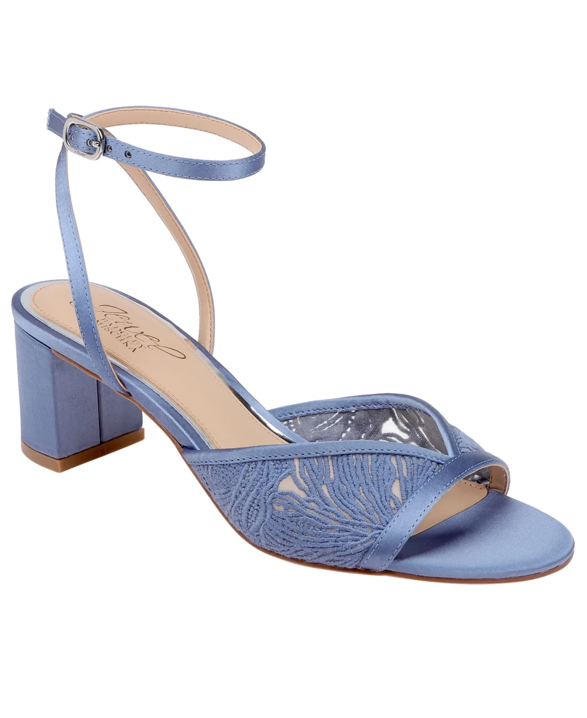 Zaira Round Toe Sandals by Jewel Badgley Mischka