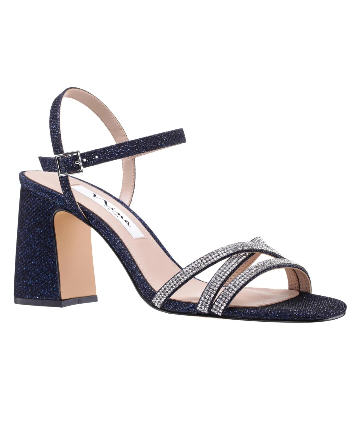 Quella Block Heel Dress Sandal by Nina