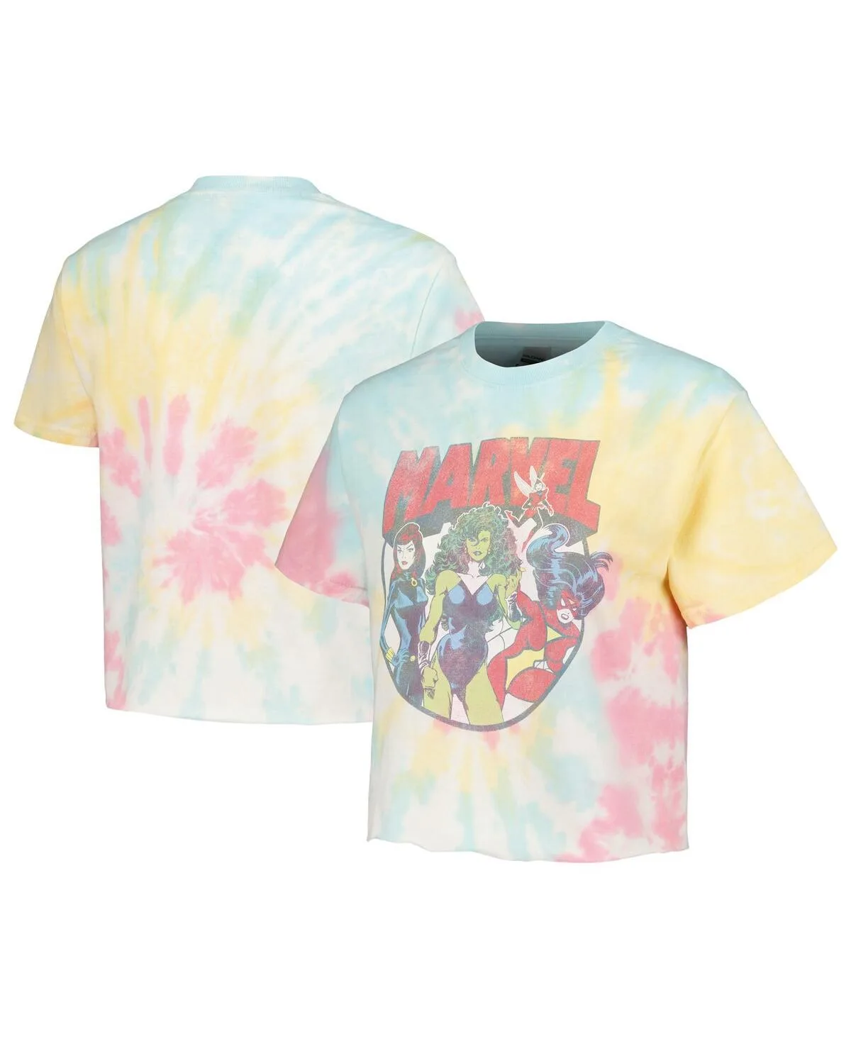 Marvel Gals Tie-Dye T-Shirt by Mad Engine