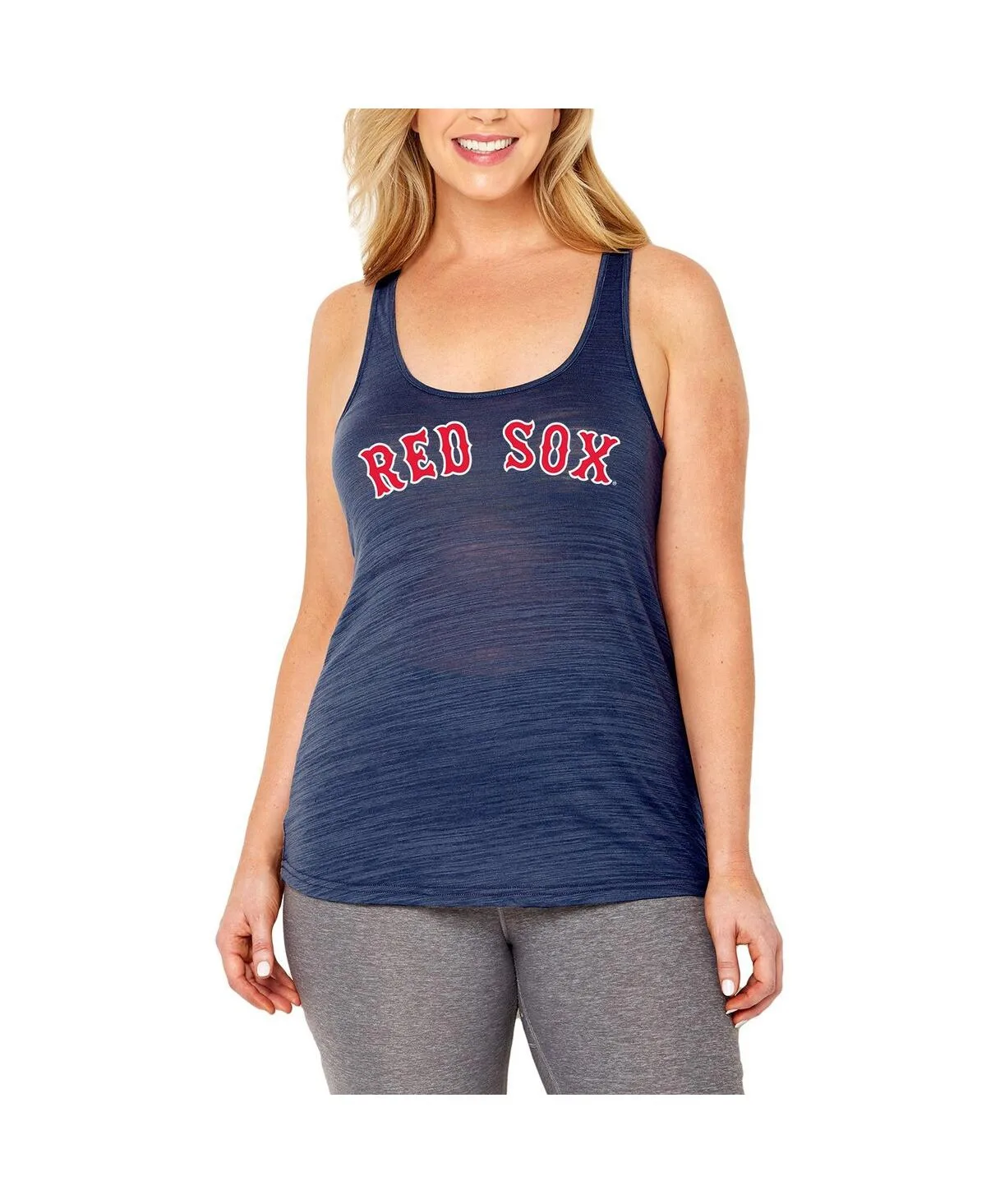 Boston Red Sox Swing for the Fences Racerback Tank Top