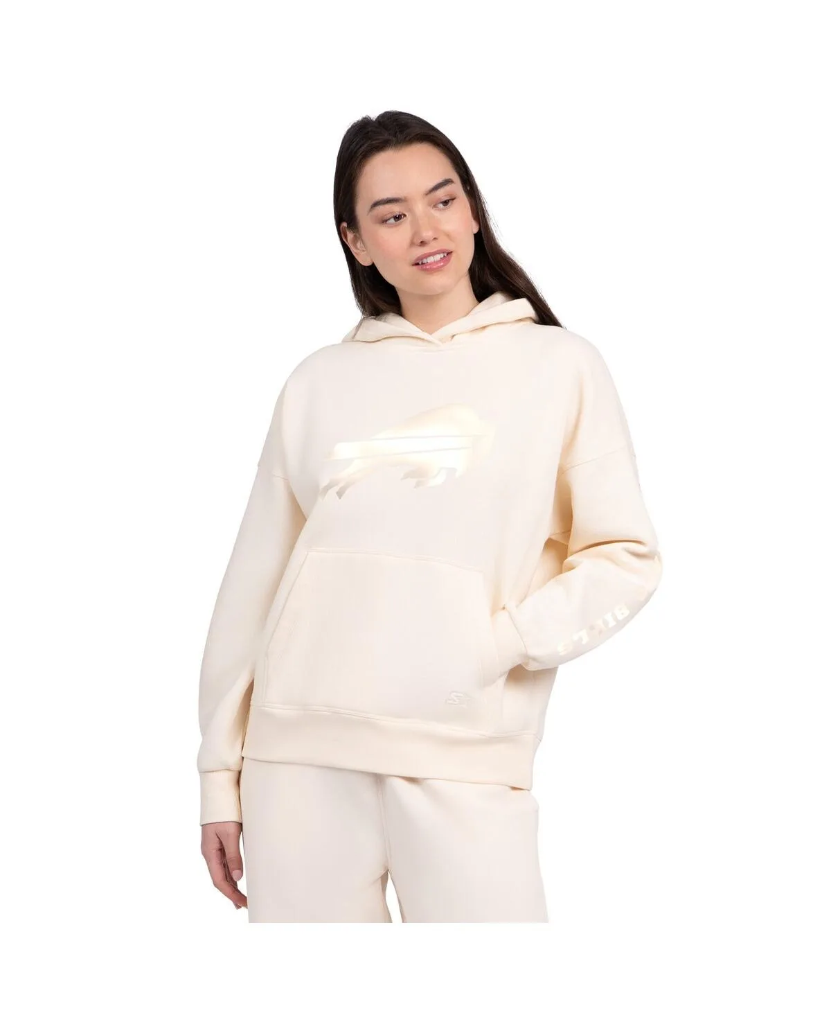 Buffalo Bills Pastel Relaxed Travel Hoodie by Starter