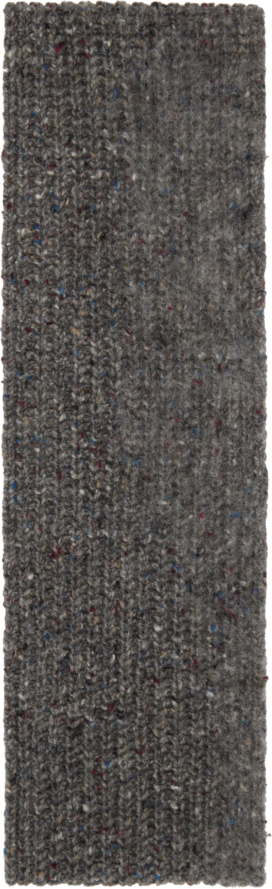 Gray Virgin Wool Scarf by Maison Margiela