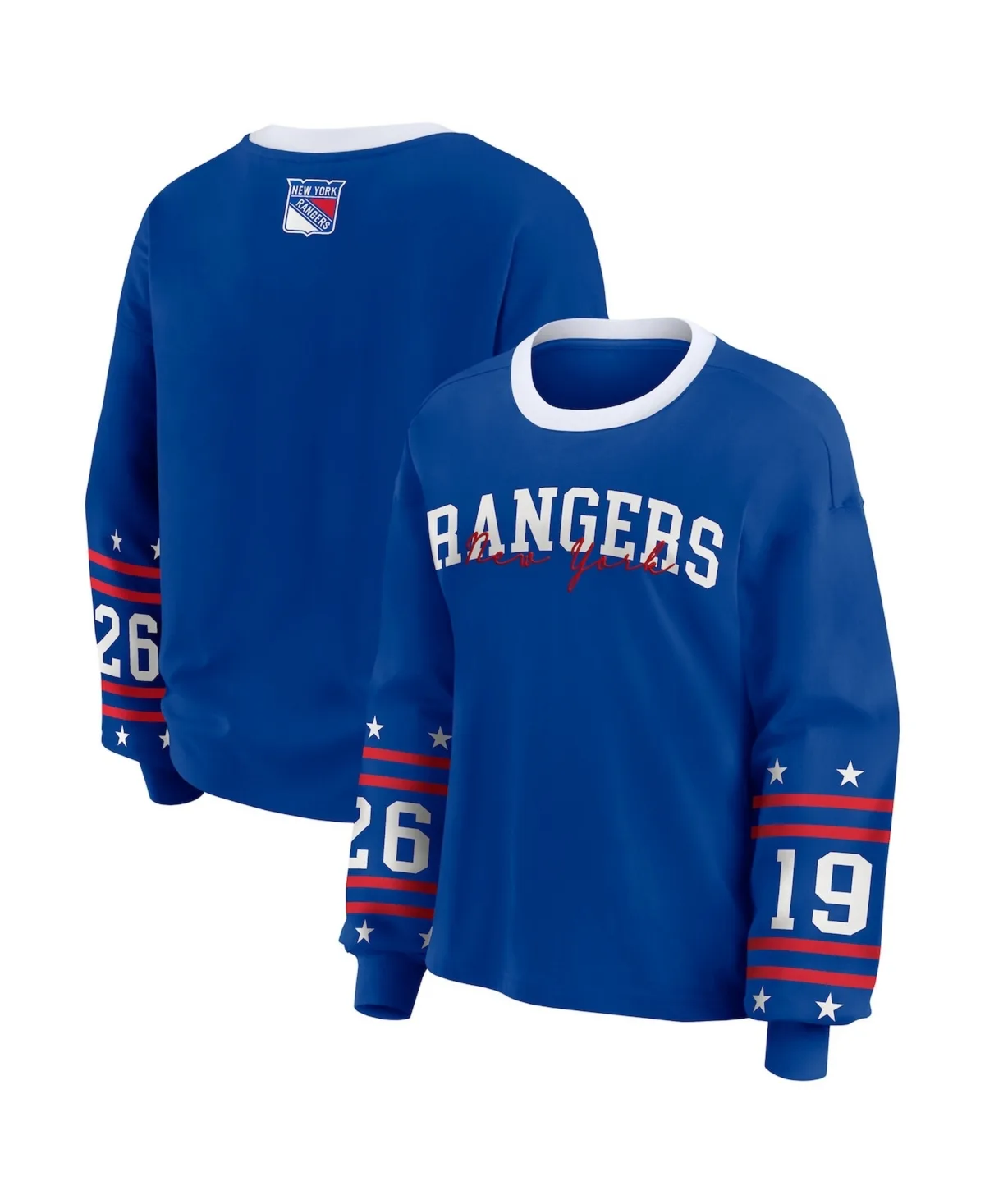 New York Rangers Long-Sleeve Sport T-Shirt by Wear By Erin Andrews