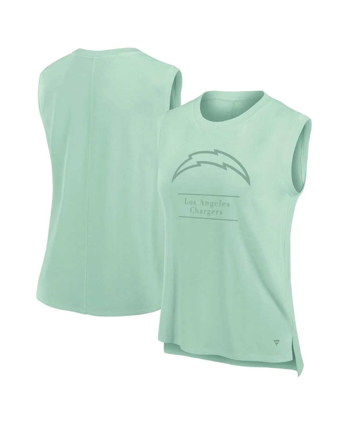 Los Angeles Chargers Studio Embrace Tank Top by Fanatics