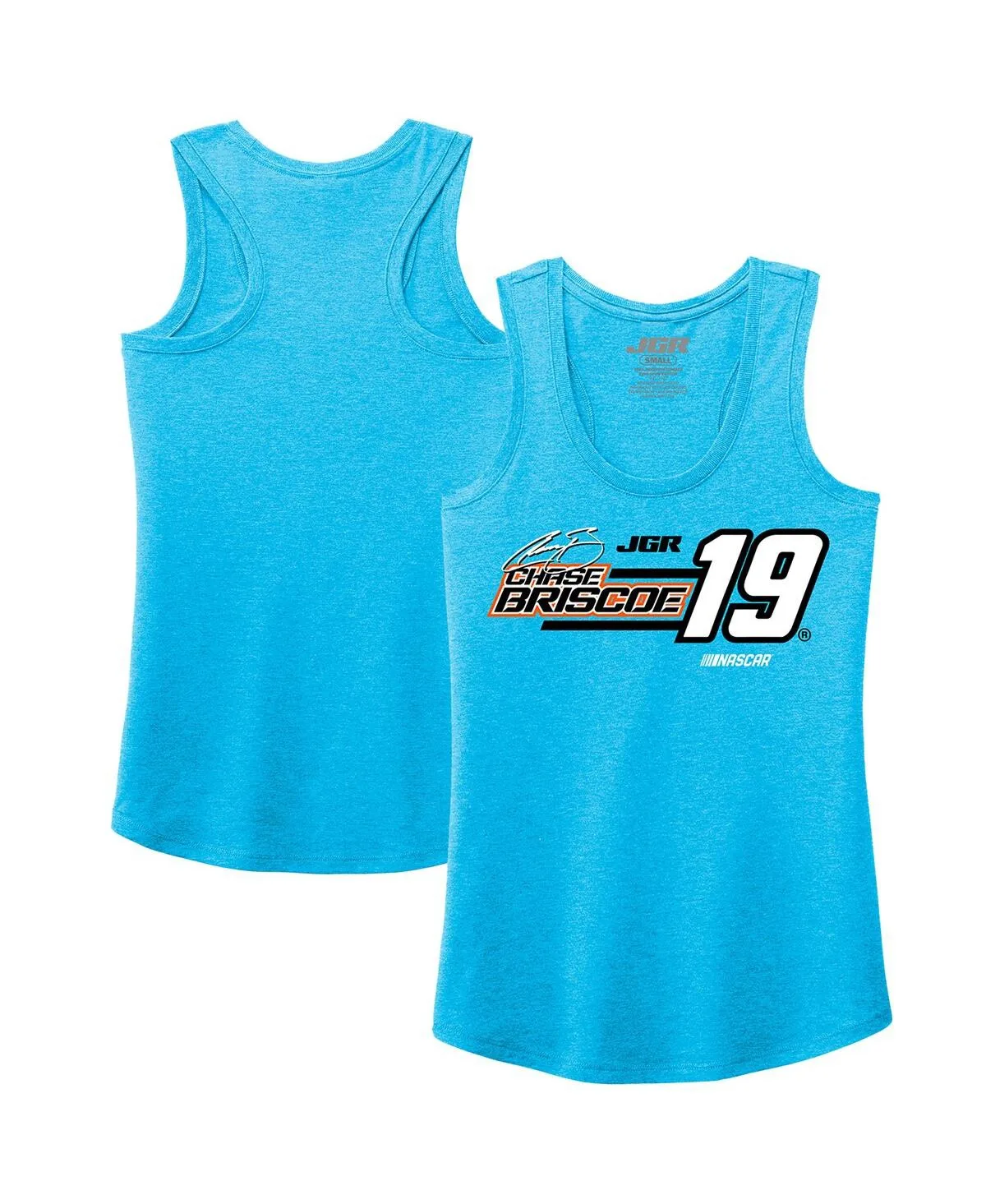 Chase Briscoe Tri-Blend Name Number Tank Top by Joe Gibbs Racing Team Collection
