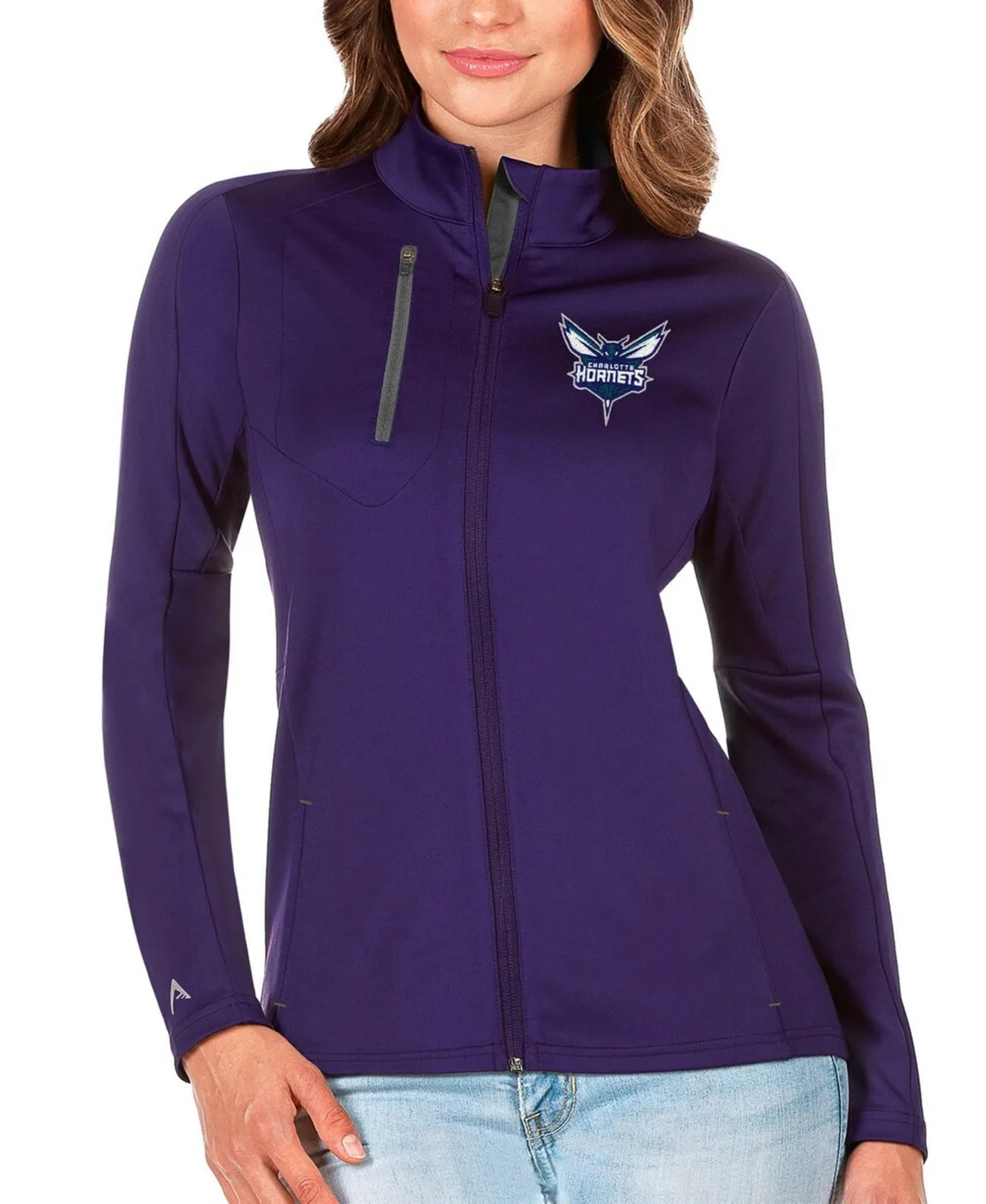 Charlotte Hornets Generation Full-Zip Jacket by Antigua