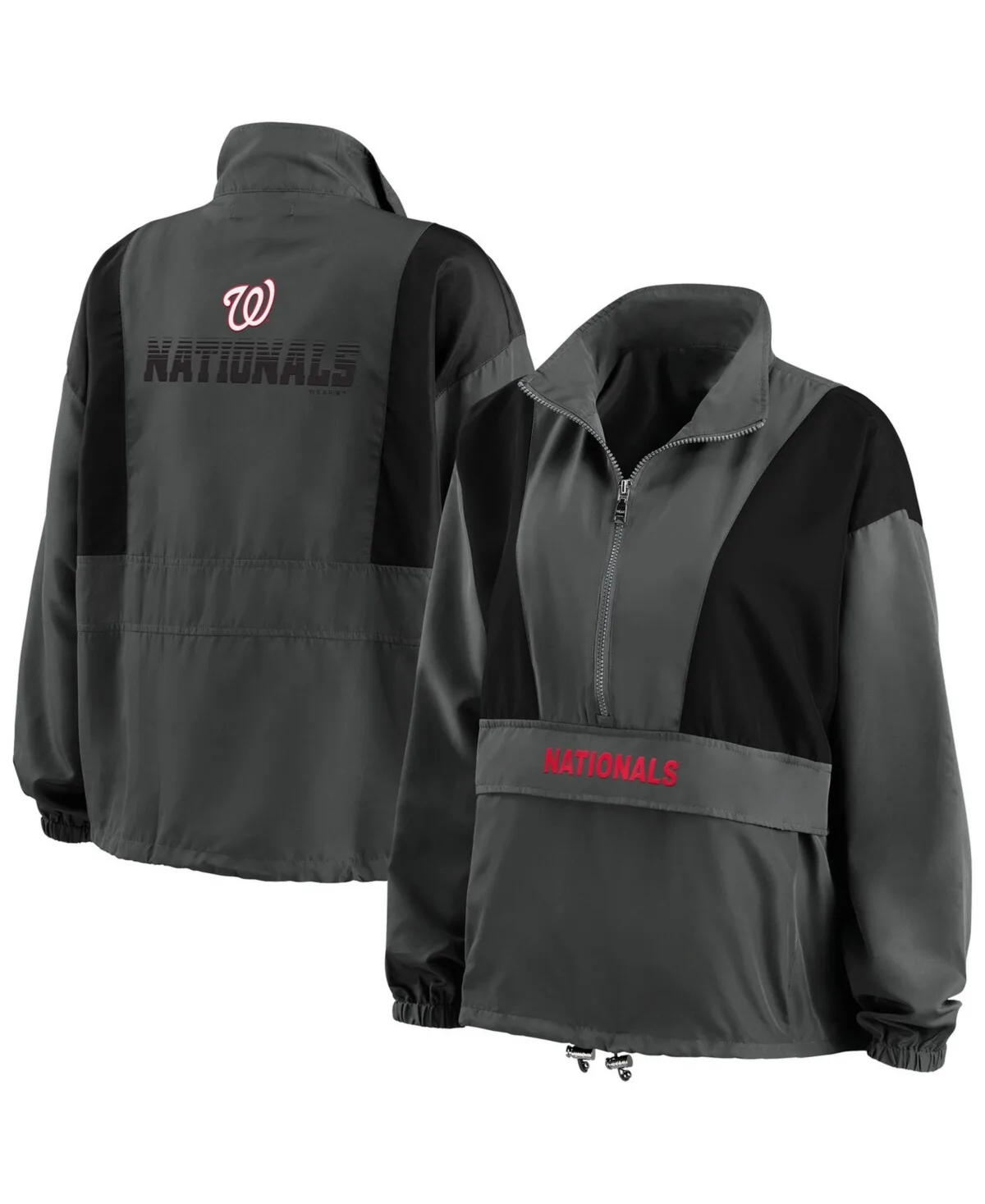 Washington Nationals Packable Half-Zip Jacket