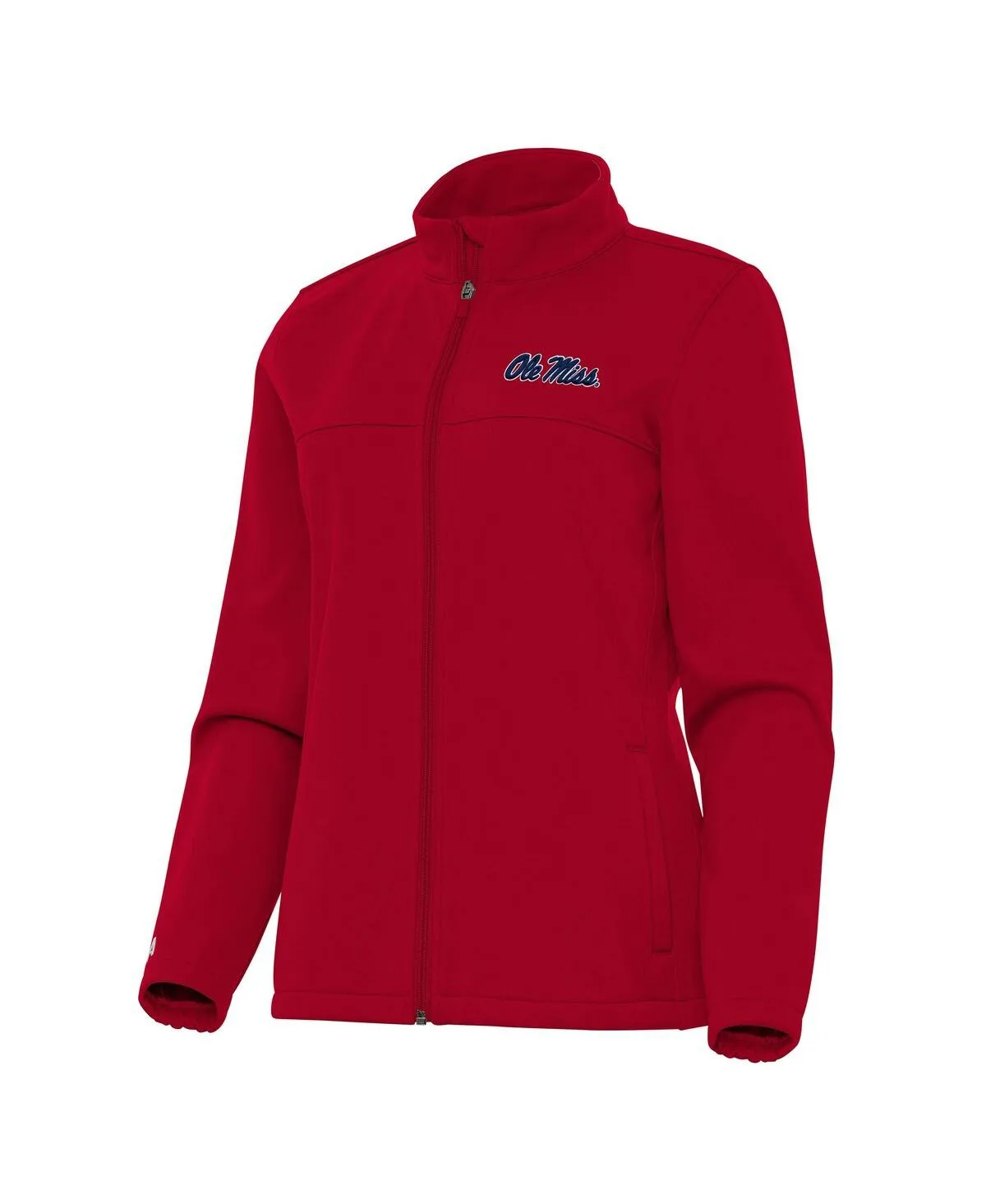 Ole Miss Rebels Links 2 Golf Full-Zip Jacket by Antigua