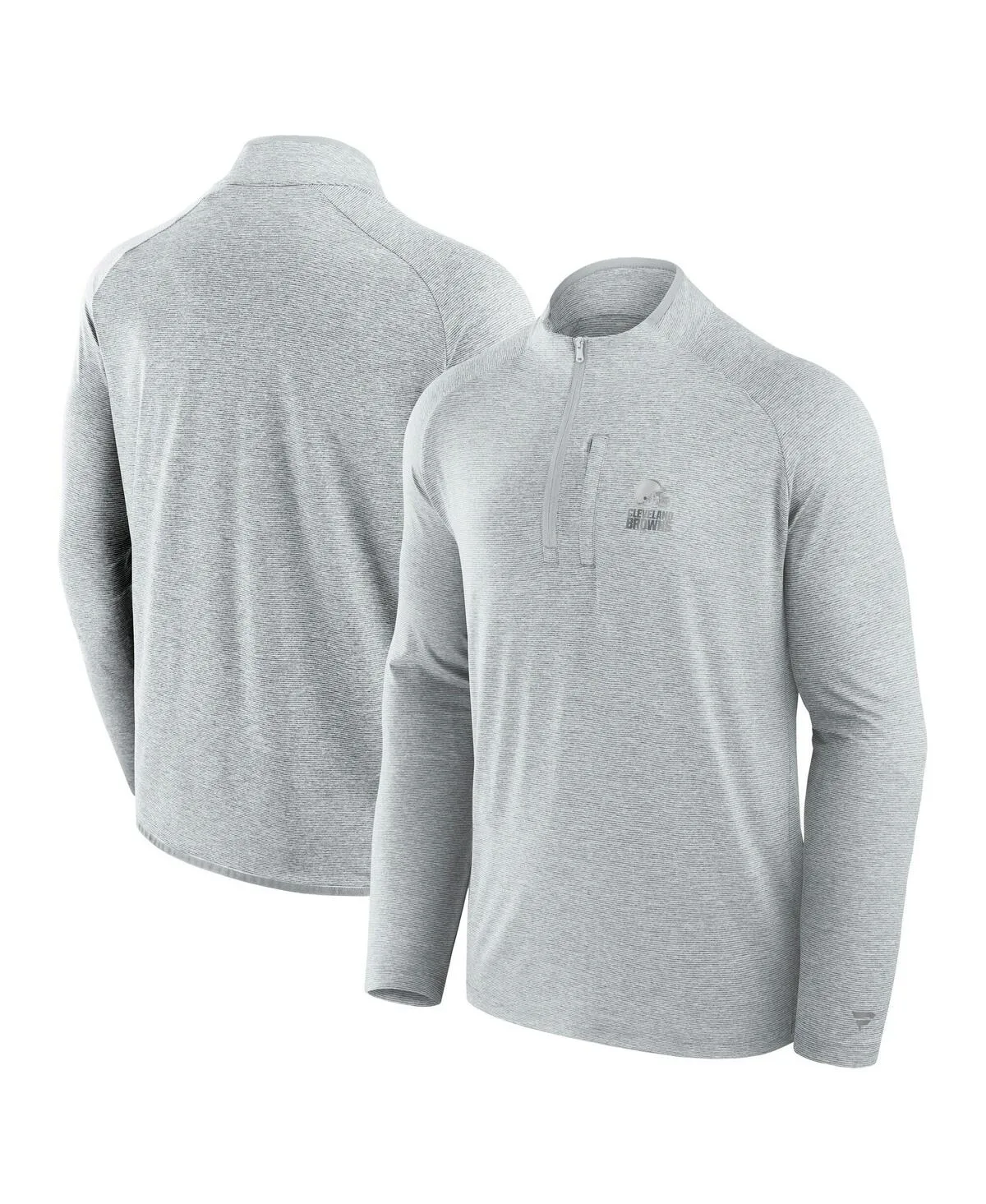 Cleveland Browns Front Office Performance Primary Quarter-Zip Jacket by Fanatics