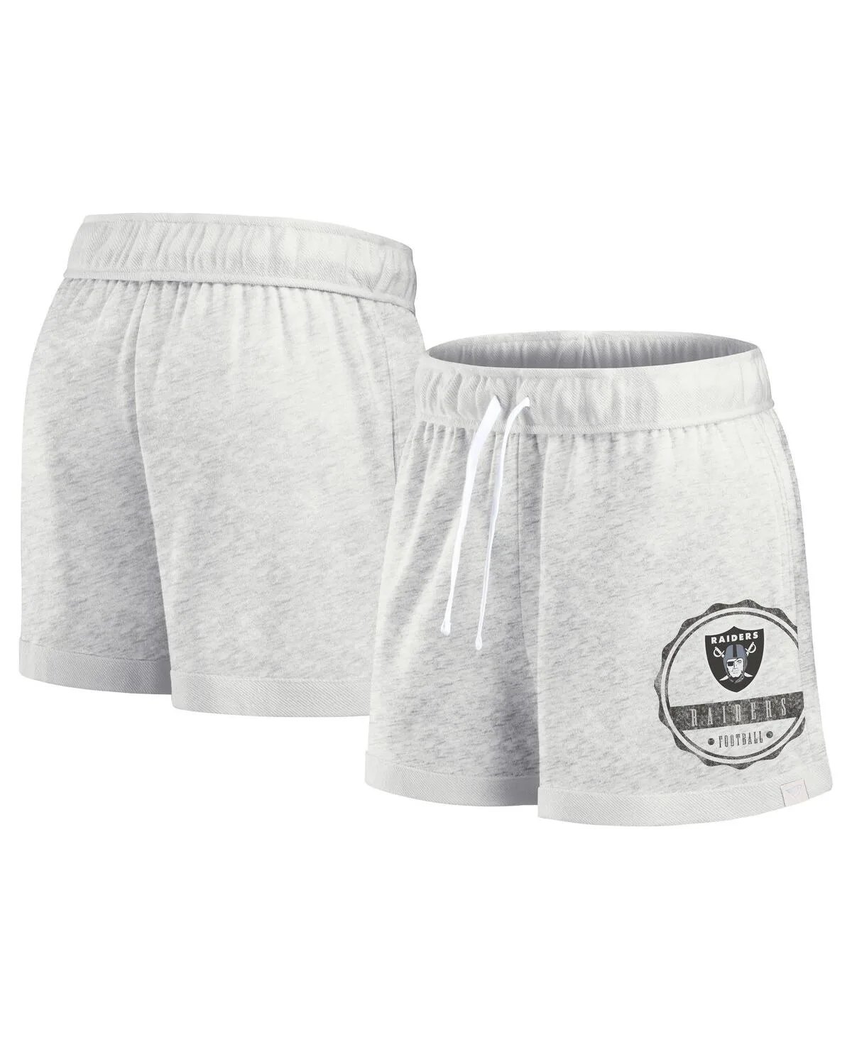 Las Vegas Raiders Vintage Badge Shorts by Fanatics