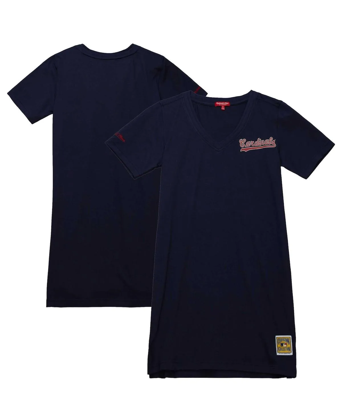 Mitchell & Ness St. Louis Cardinals Cooperstown Collection V-Neck Dress by Mitchell & Ness