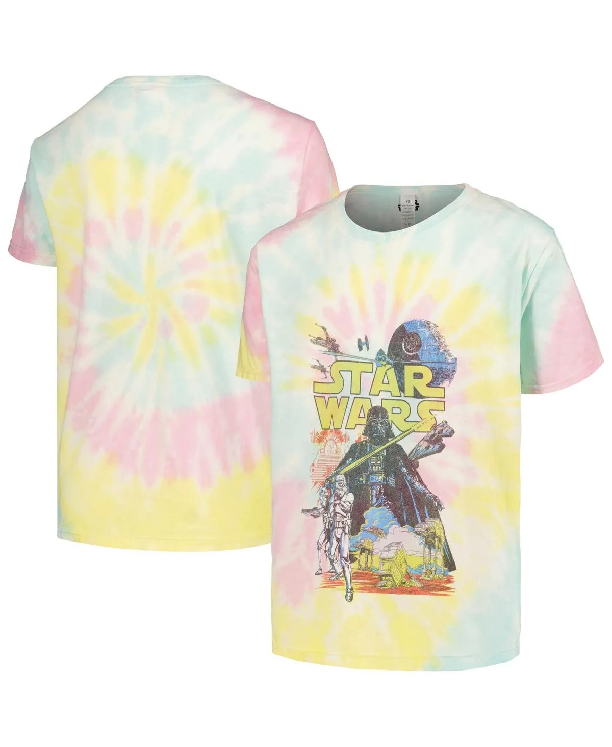Star Wars Rebel Classic Tie-Dye Graphic T-Shirt by Mad Engine