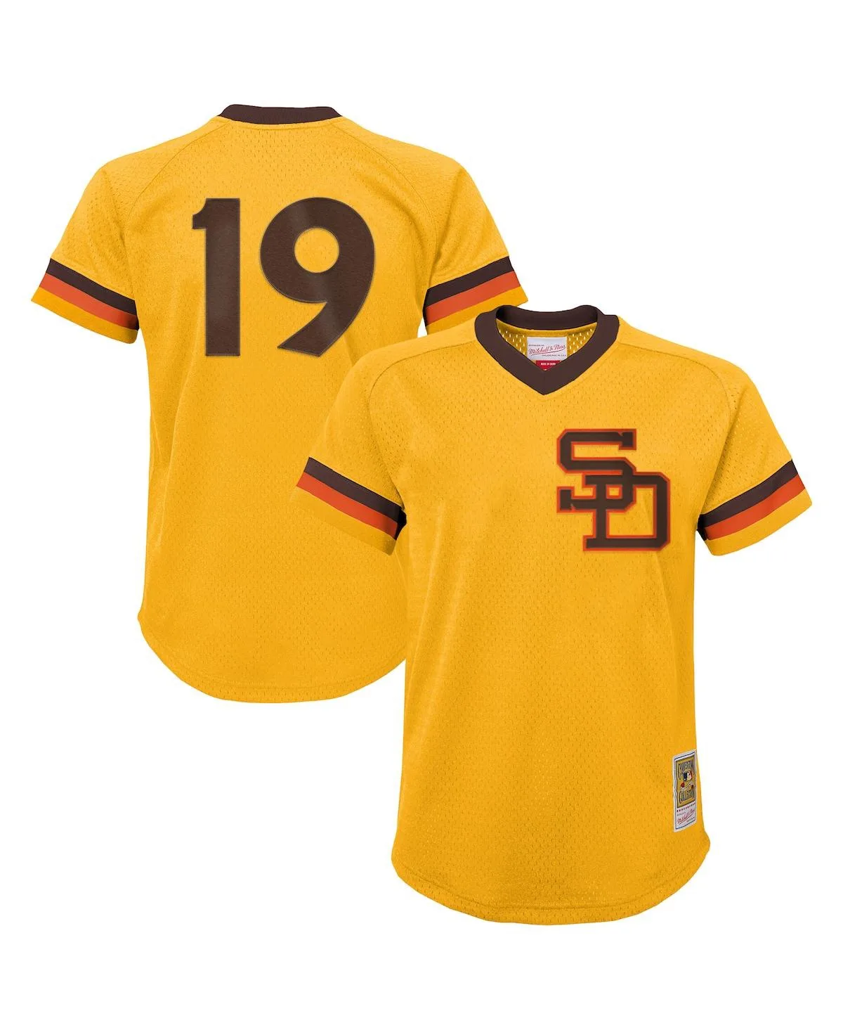 Tony Gwynn San Diego Padres Cooperstown Collection Mesh Batting Practice Jersey by Mitchell & Ness