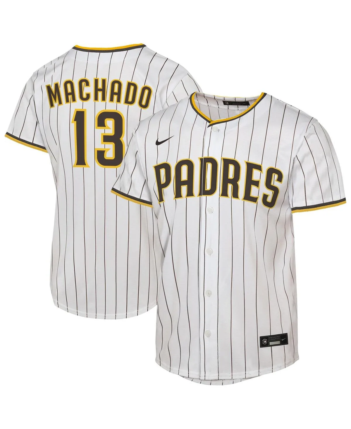 Manny Machado San Diego Padres Home Replica Player Jersey by Nike