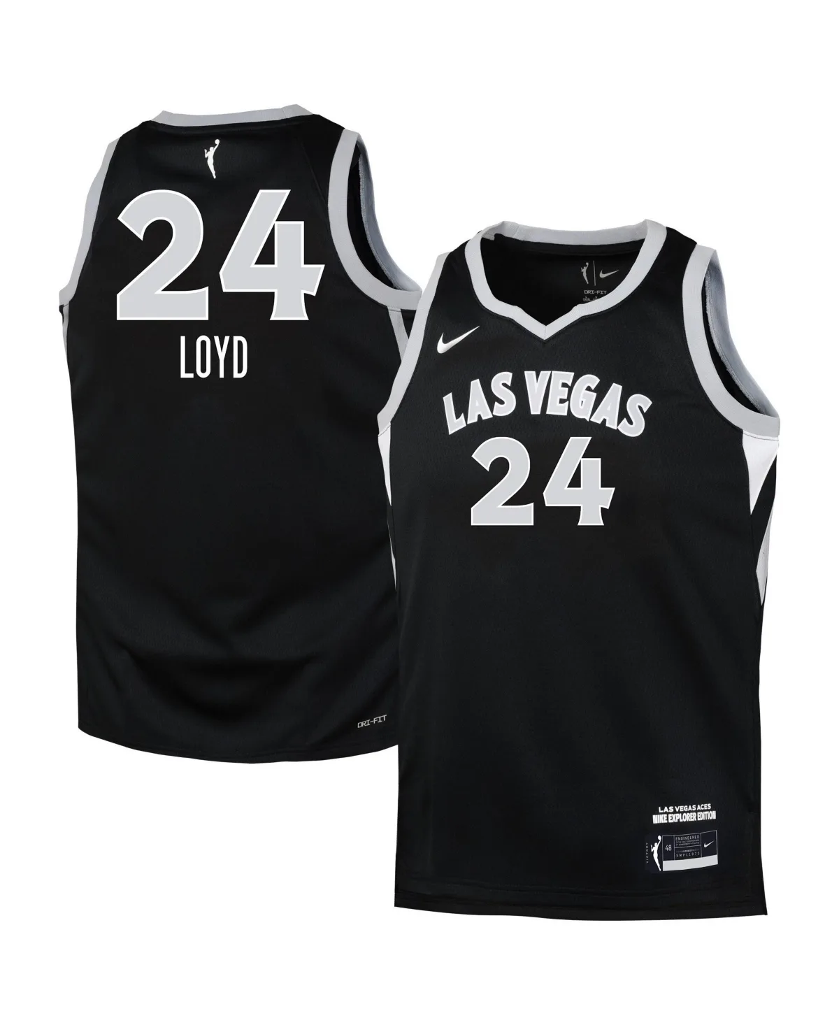 Jewell Loyd Las Vegas Aces Explorer Edition Jersey by Nike