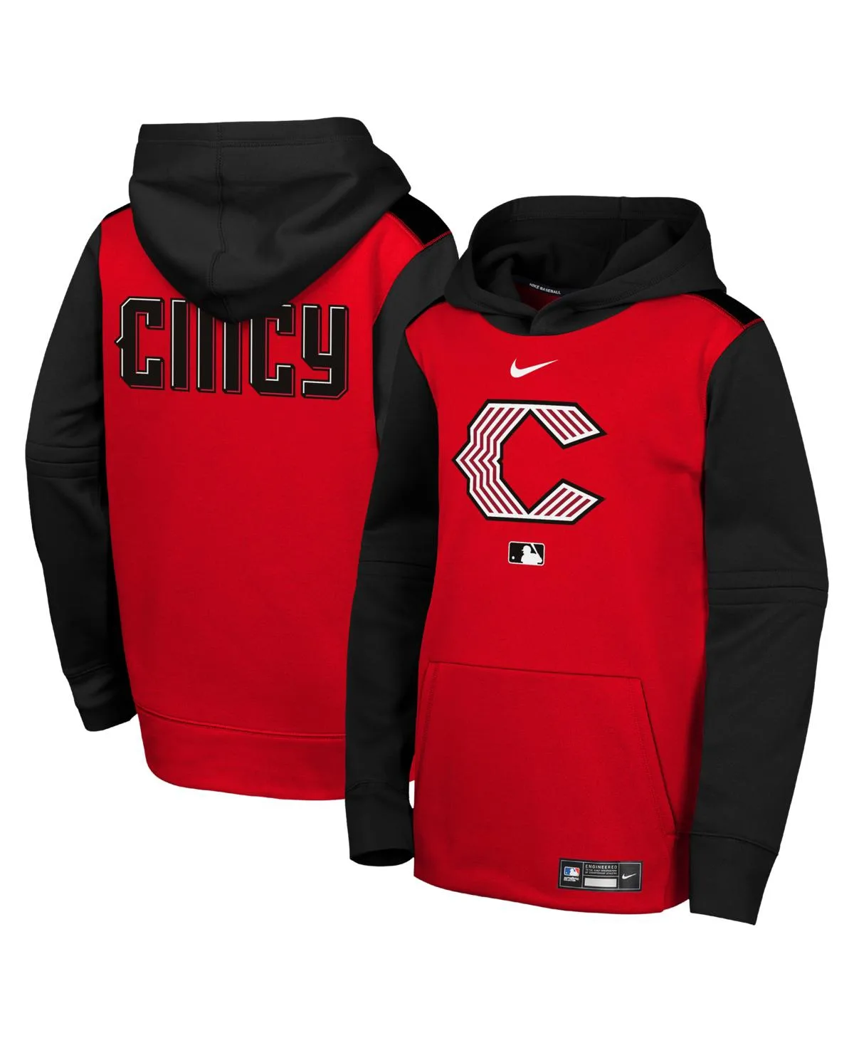 Cincinnati Reds 2026 City Connect Authentic Collection Therma-Fit Hoodie by Nike