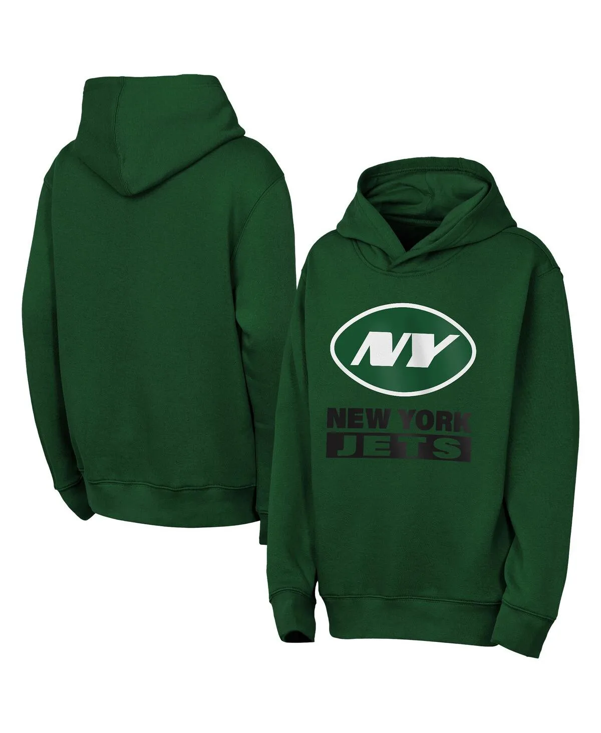 New York Jets Back to Basics Hoodie by Outerstuff