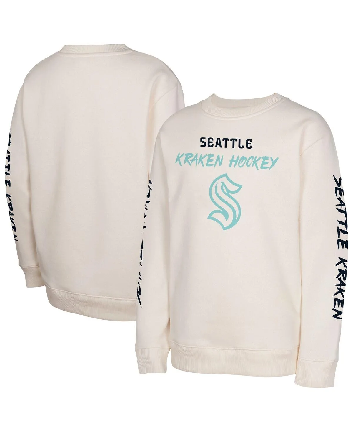 Seattle Kraken Star Power Pullover Sweatshirt by Outerstuff
