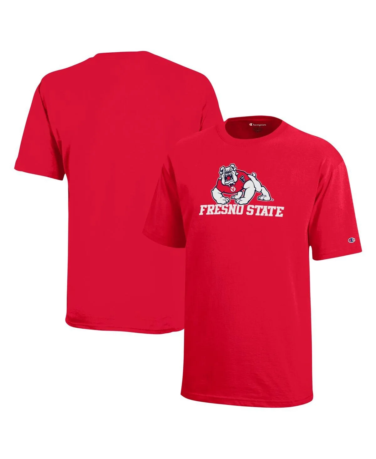 Fresno State Bulldogs Arch Over Logo T-Shirt by Champion