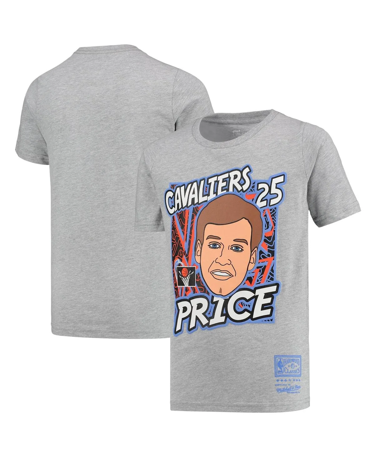Mitchell & Ness Mark Price Cleveland Cavaliers Hardwood Classics King of the Court Player T-Shirt by Mitchell & Ness