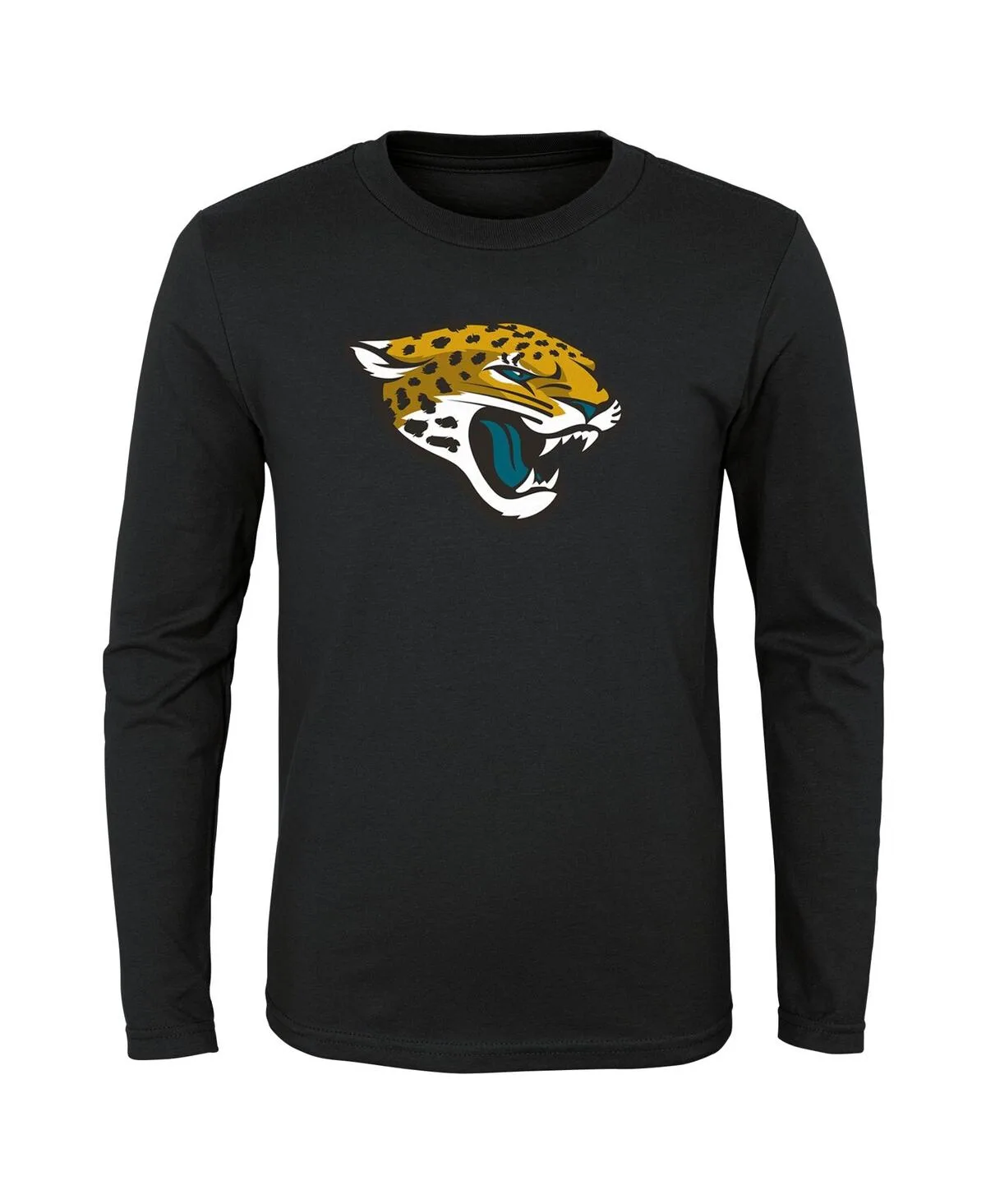 Jacksonville Jaguars Primary Logo Long Sleeve T-Shirt by Outerstuff