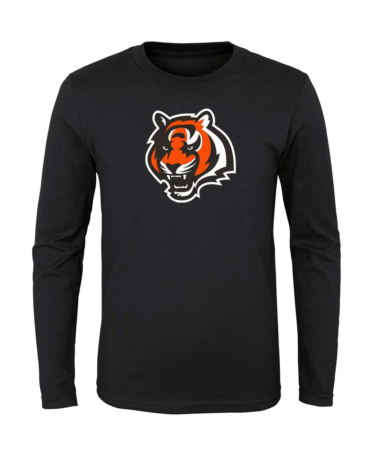 Cincinnati Bengals Primary Logo Long Sleeve T-Shirt by Outerstuff