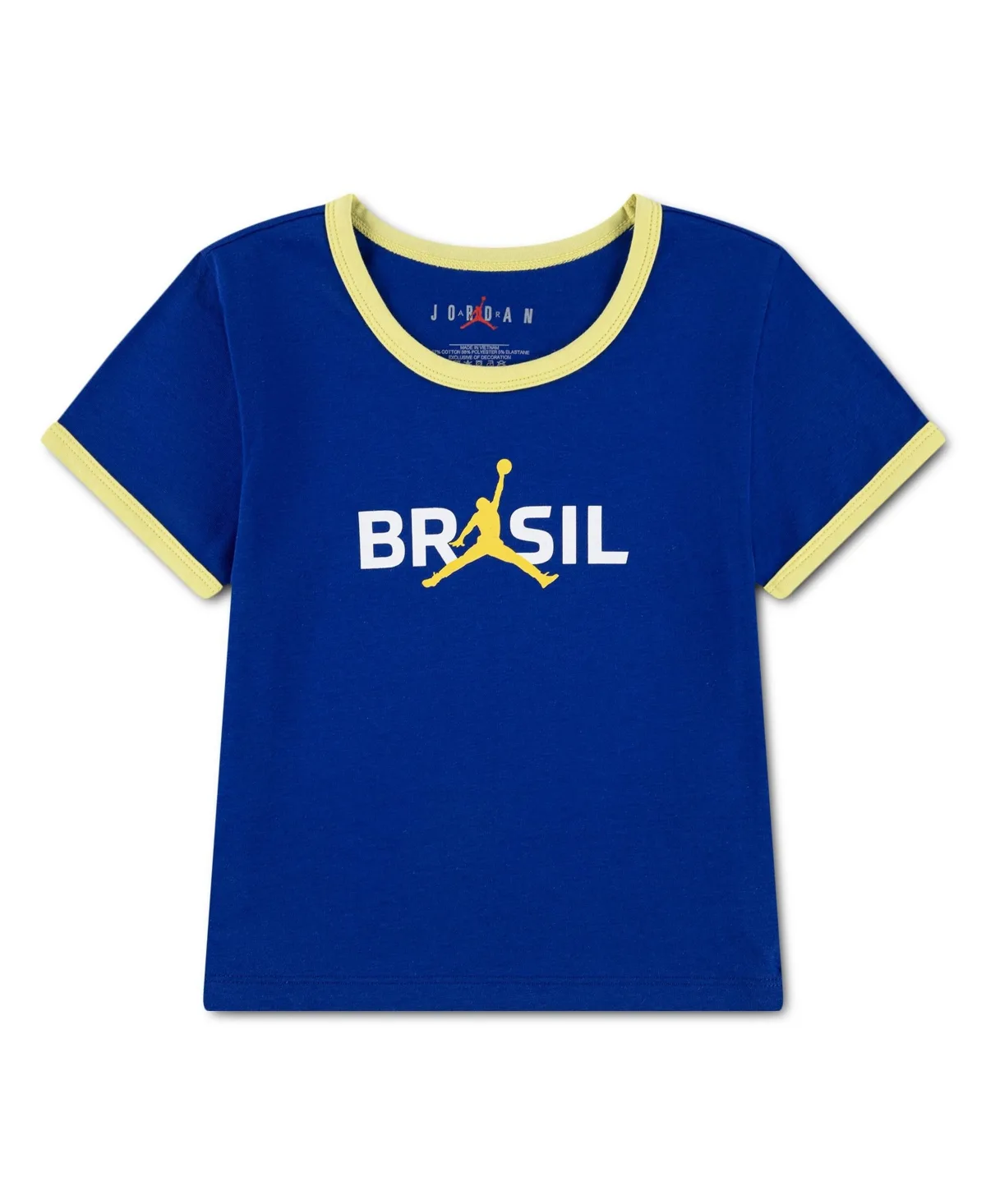 Brazil National Team Retro Graphic Tri-Blend T-Shirt by Jordan