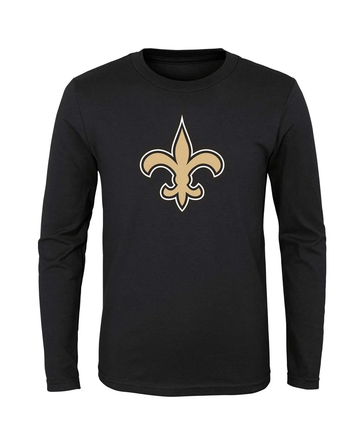 New Orleans Saints Primary Logo Long Sleeve T-Shirt by Outerstuff