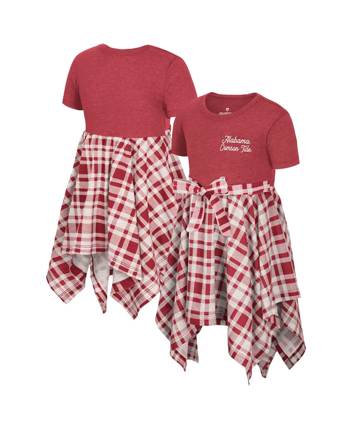 Alabama Crimson Tide Marceline Plaid Dress by Colosseum