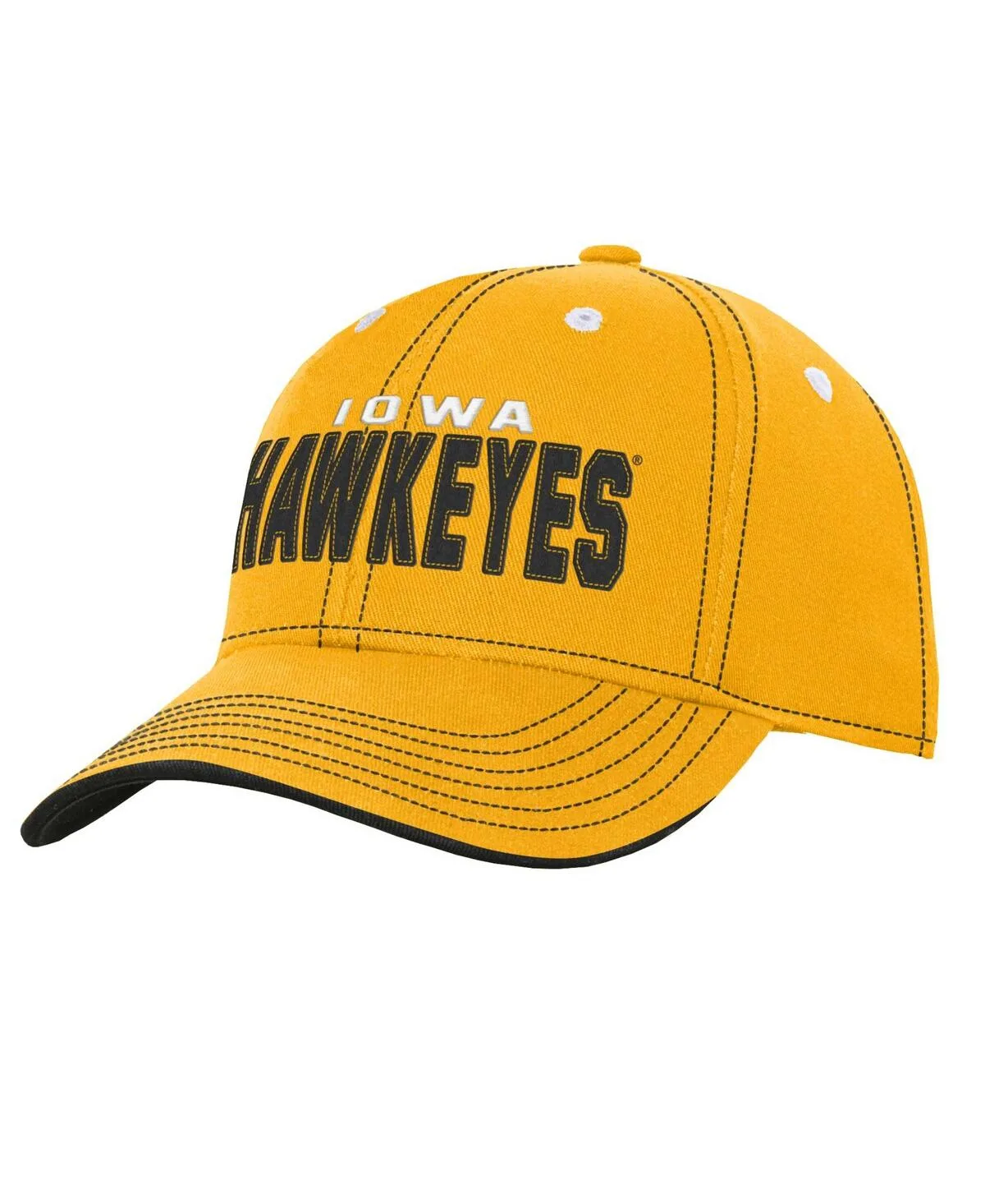 Iowa Hawkeyes Old School Slouch Adjustable Hat by Outerstuff